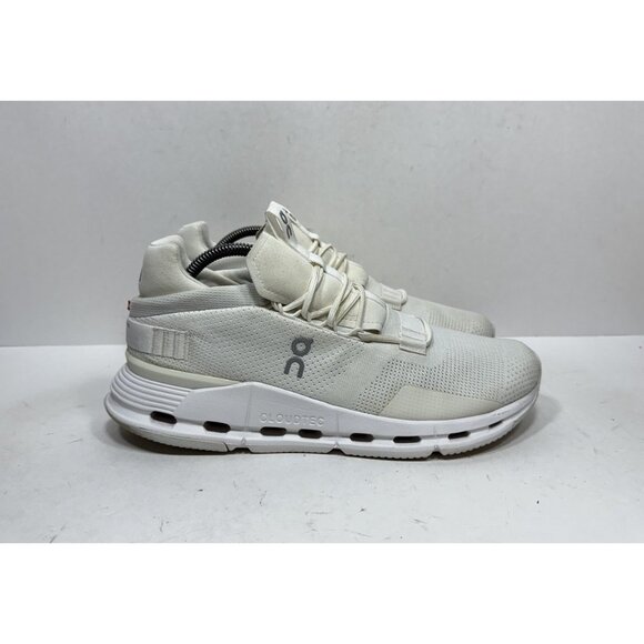 On Cloud Cloudnova Triple White Women’s Size 11 Running Shoes 26.99115 - Picture 1 of 8